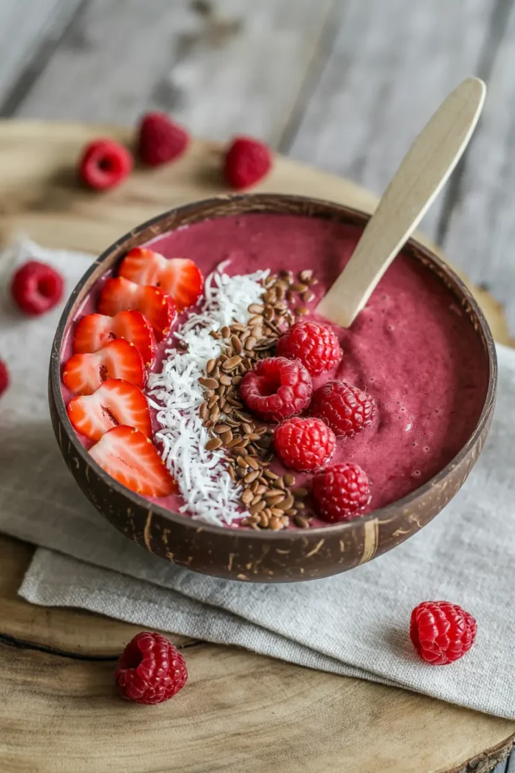 Berry Maca Smoothie Bowl 🍓🌿