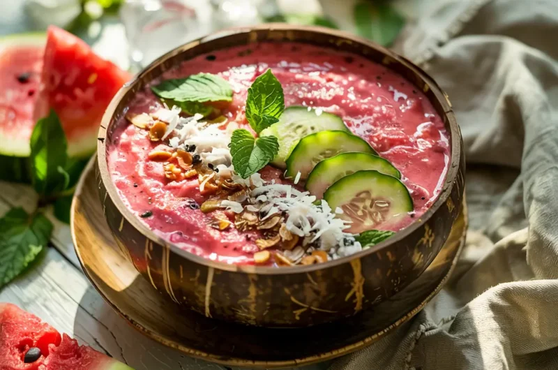 Watermelon Hydration Smoothie Bowl