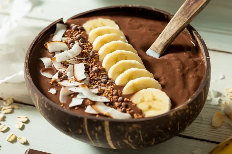 Chocolate Craving Control Smoothie Bowl